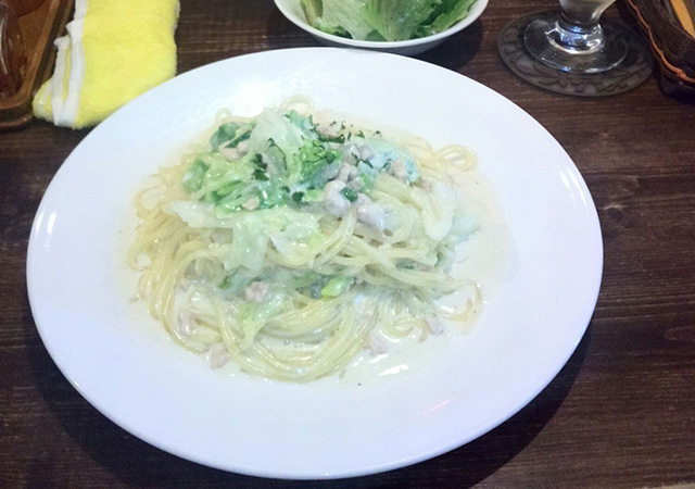 ナマパスタ
