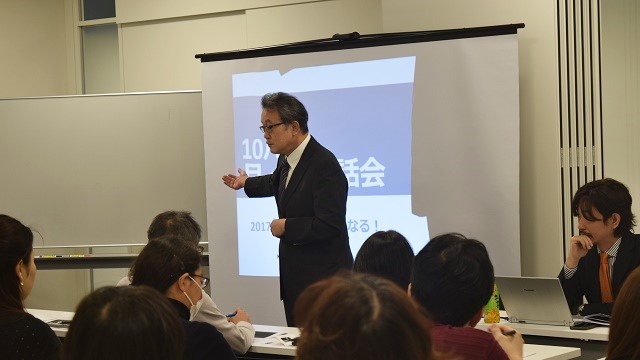 本音炸裂！　熱弁中